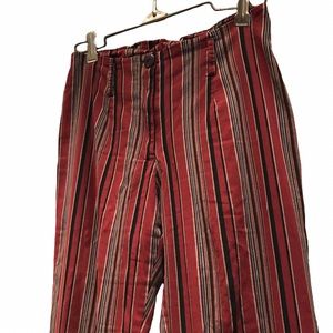 High Waisted Striped Pants